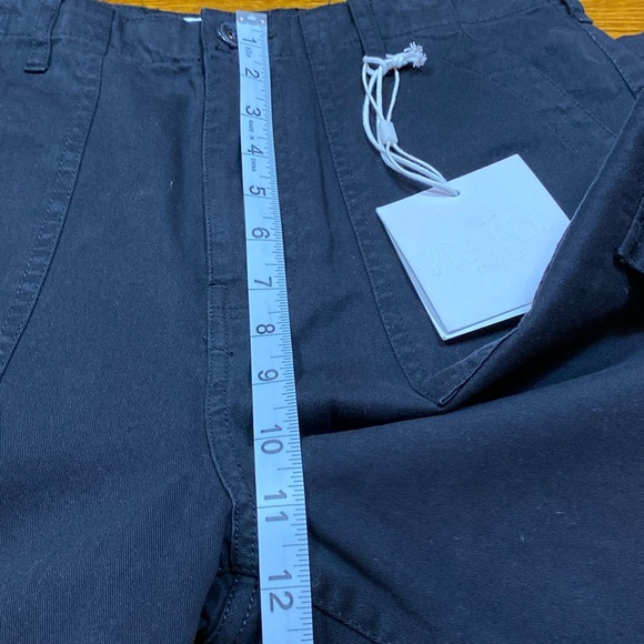 NWT Pistola Cassie High Rise Cargo Pants Size 28 Black Cotton Straight Leg - Picture 5 of 15